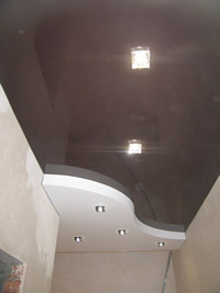 Натяжной потолок многоуровневый